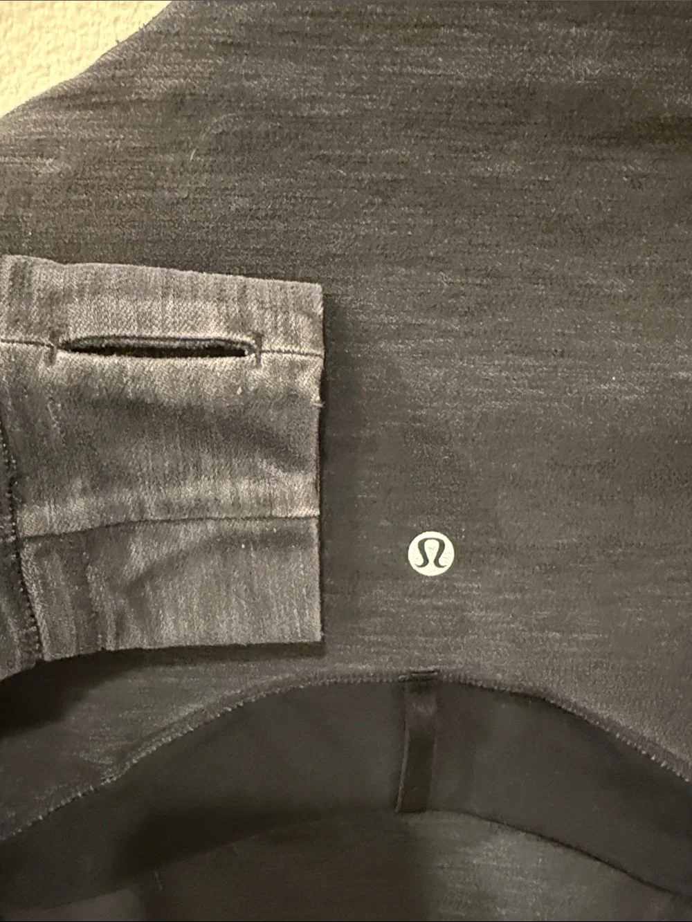 lululemon athletica streamlined charcoal